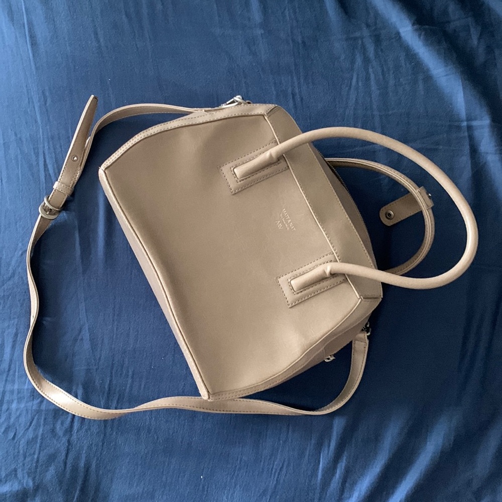 Matt & nat shoulder bag grey taupe